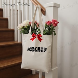 Tote Bag Mockup, Liberty bags oad113 mockup, Cotton canvas tote bag mockup bundle, shopping bag mockup, boho tote mockup, printify, printful