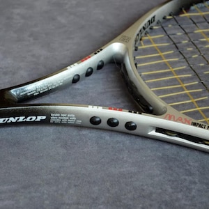 Dunlop MAX IMPACT PLUS 95 vintage Tennis Racket racquet grip 4