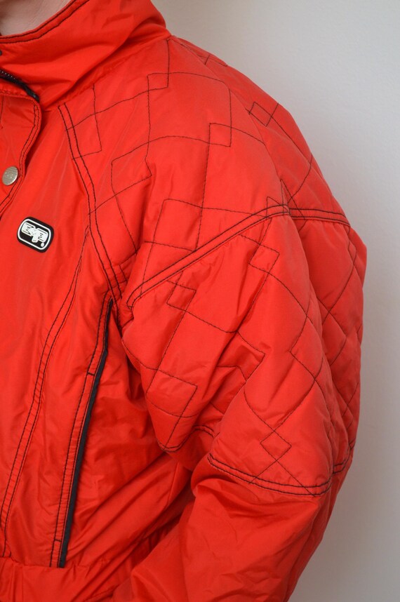 メンズ レトロ ヴィンテージ スキースーツ スノースーツ サイズM