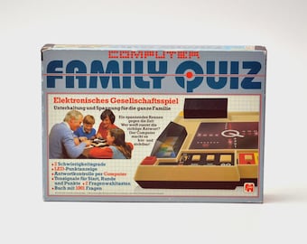 Jumbo Computer Family Quiz, juego de salón electrónico vintage de los años 80