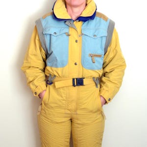 Combinaison De Neige Degre 7 Taille 8 - Neuve Vintage, Polyester, Style Ski