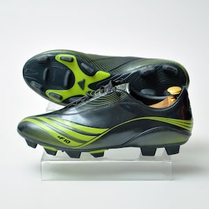 アディダス F10.7 TRX FG +F10 ビンテージ サッカーシューズ サイズ US 8.5 UK 8