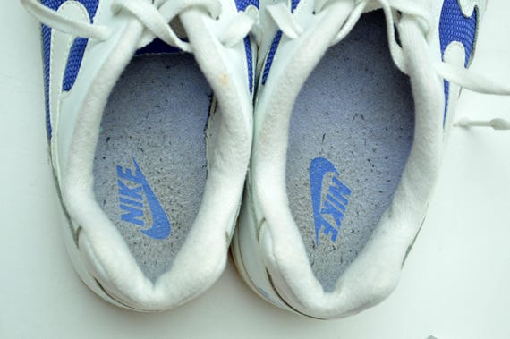 Vintage NIKE NET PLAY 90s Volleyball Shoes Women Size 9 Uk 6.5 Eur
