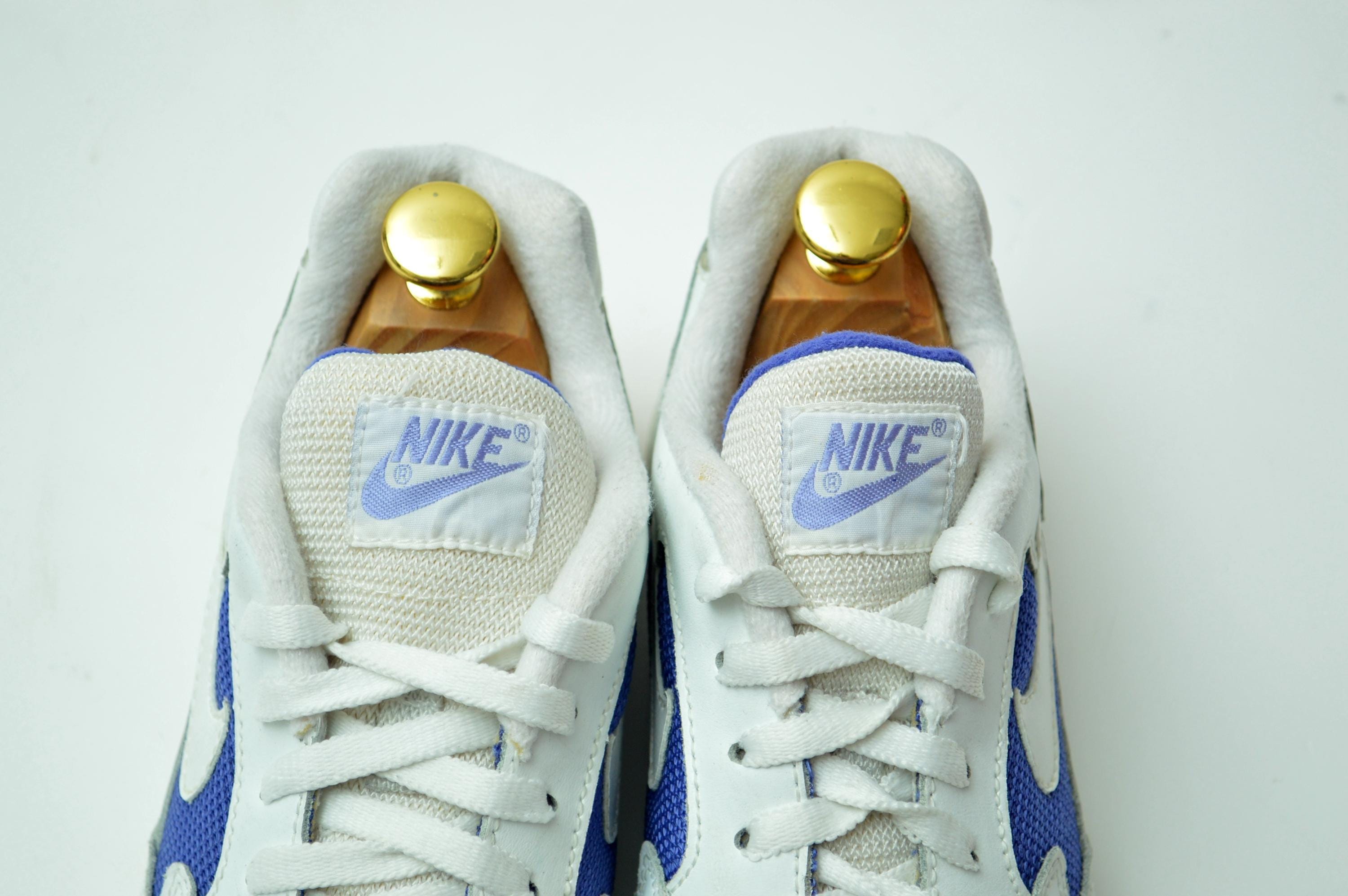 Vintage NIKE NET PLAY 90s Volleyball Shoes Women Size 9 Uk 6.5 Eur