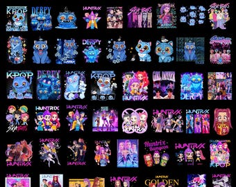 100+Kpop Demon Hunter Png Bundle, Sa-ja Boy Png, Hun-trix Png, Girl Dinner Png, Cat And Bird Png, Sa-ja Girls Bands Png, Mi.ra, Ru.mi, Jo.ey