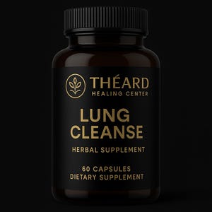 Lung Cleanse – Natural Herbal Respiratory Detox & Breathing Support – 30 Capsules – Théard Healing Center