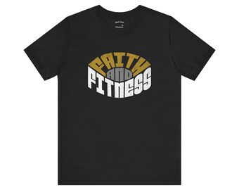 Glaube und Fitness Workout Tee | Christliches Gym-Shirt