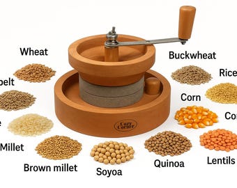 Manual Mill Flour Grinder Grain, Seed & Spice Mill