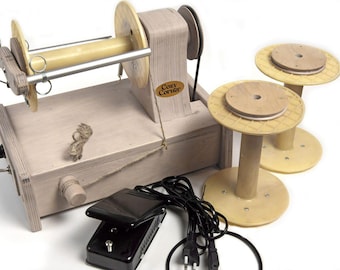 E-spinner Home Spinning Wheel Electric 220V  Wool Yarn Art  3 Bobbins