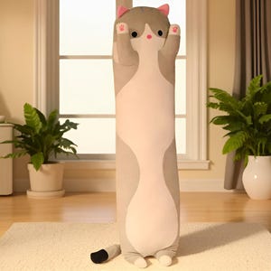 Adorable Cat Body Pillow