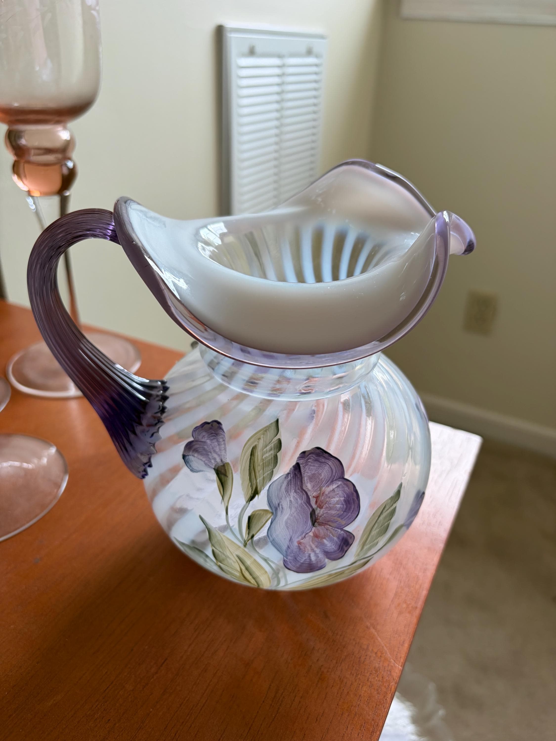 Fenton Optic Swirl - Etsy