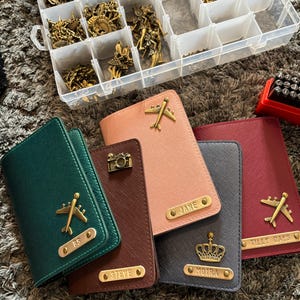 Personalised Passport Cover, Passport Holder, Travel Essential