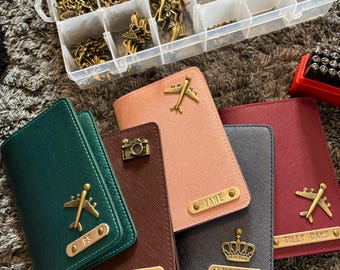 Funda de pasaporte personalizada, funda para pasaporte, imprescindible para viajar