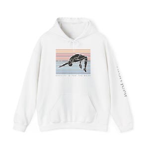 High Jumper Unisex Hoodie: Gravity is for the Weak - Athlete Gift