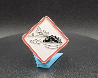 CCL "Risco Ambiental" - Broche de Esmalte de 1,5"