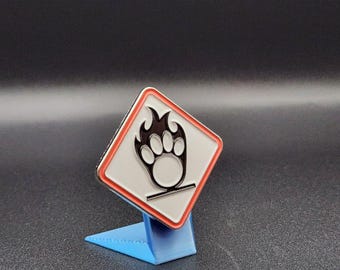 CCL "Oxidante" - Broche de Esmalte de 1,5"