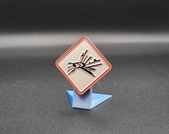 CCL "Explosivo" - Pin de Esmalte de 1,5"