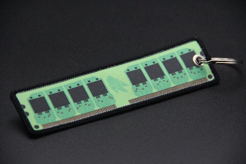 Caldercatlabs Proto-snack Embroidered RAM Keychains - Etsy