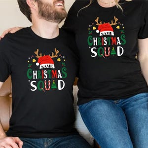 Christmas Squad Shirt, Family Matching Christmas Shirts 2025, Holiday Group Tee, Christmas Pajama Shirt, Family Christmas Outfit Tee