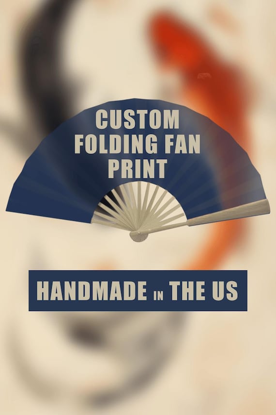 Custom Folding Fan – Personalized Hand Fan for Wedding Favors, Party Decorations, Asian-Inspired Gifts, Event Souvenirs