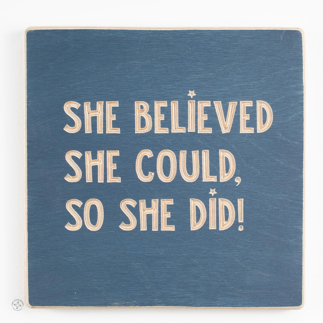 Sign Rod Quotes Engraved Wooden Quote Sign: Motivational Birch Decor, Handmade - Etsy UK