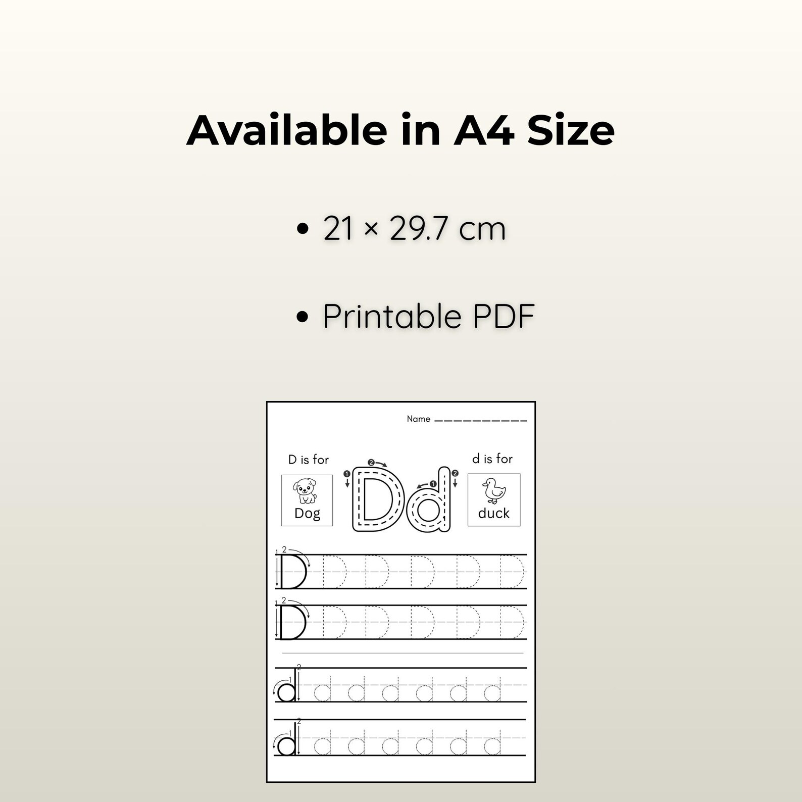 Alphabet Tracing Worksheets | 26 Printable Letter Practice Pages for ...