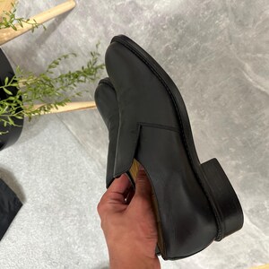 Mens Leather Loafers Minimal Slip On image 5