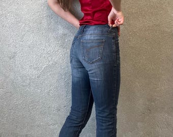 Y2K ローライズストレートジーンズ