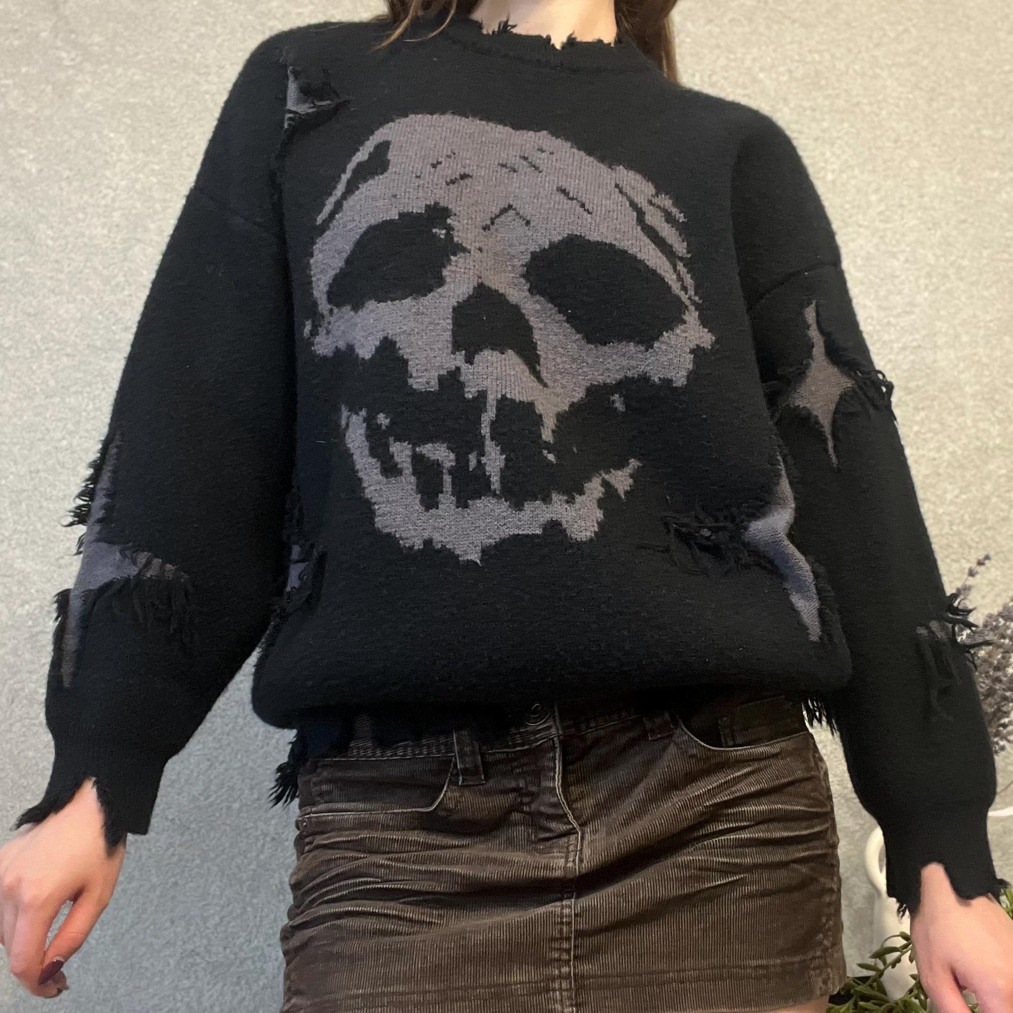 Grobstrick Pullover Mango Streifen Pulli Pullunder Mango