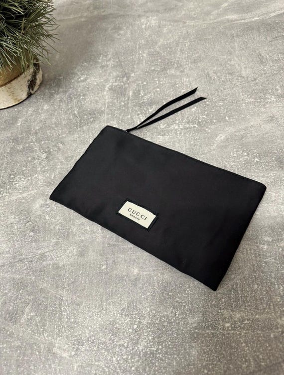 Gucci velty Pouch Black Nylon Gucci