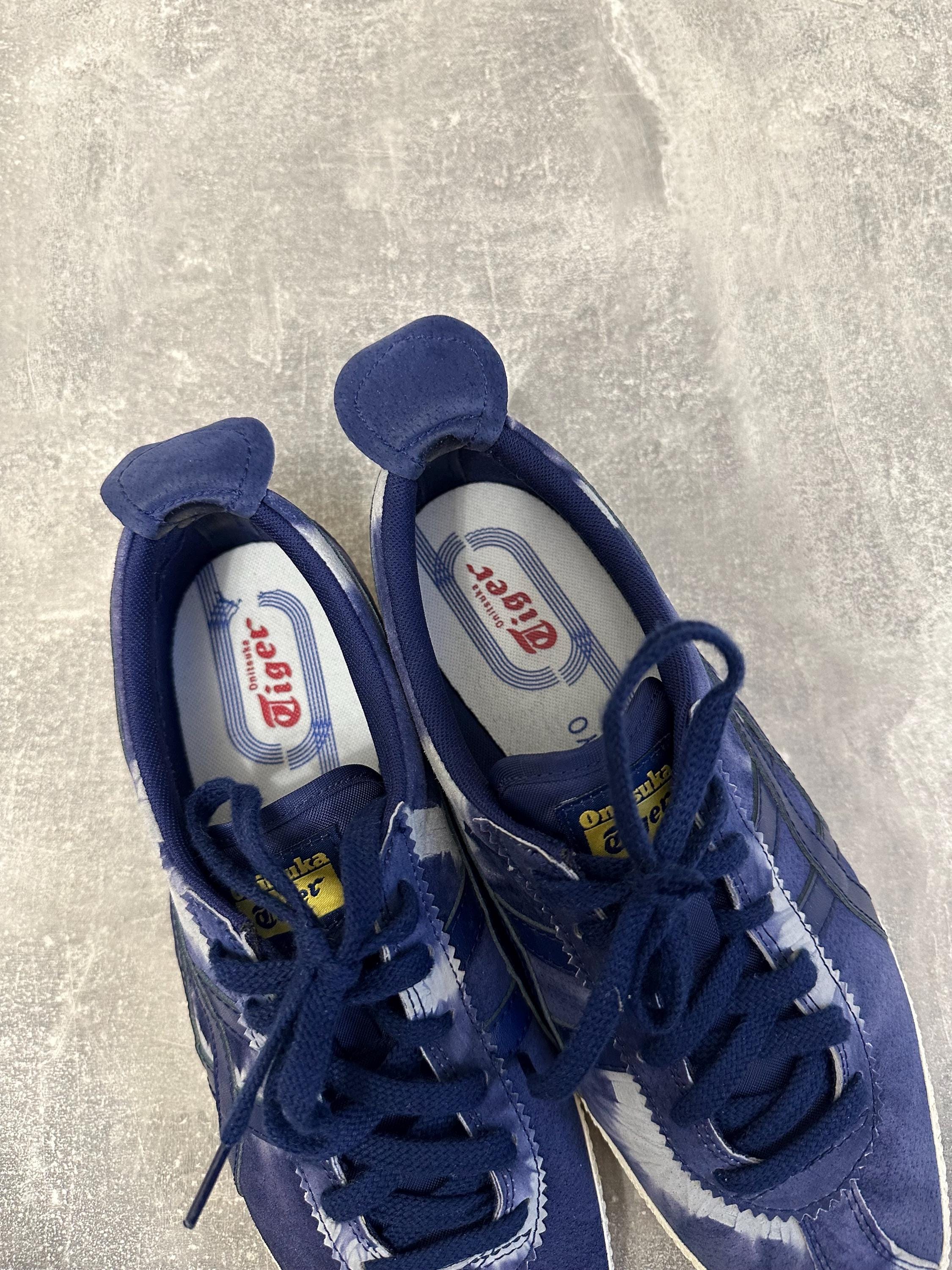Onitsuka Tiger Mexico 66 Sneakers – Navy Retro Trainers - Etsy