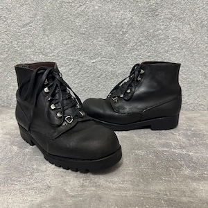 Vintage Raichle Schweizer Armee Wanderschuhe um 1978 - Grösse 26.5 cm / US 8.5 / EU 41.5–42