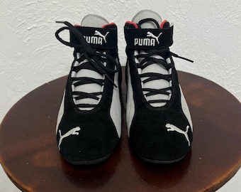 Puma Circat Mid Vintage Motorsport Boots Y2K Archive Black UK 8 - Etsy
