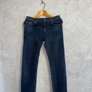 Versace Women’s Jeans W30 Dark Wash Straight Leg Italian Designer Denim