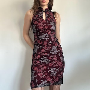 knee length dresses for ladies Naya Orange Floral Print Mini Dress - US 12 main image 1