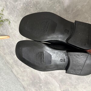 Mens Leather Loafers Minimal Slip On image 7