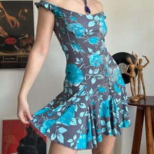 navy blue dress slip Clemence Mini Dress | Navy | Womens