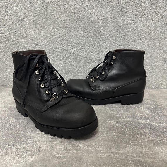 Vintage Raichle Hiking Boots – Swiss Army Leather  display picture 1