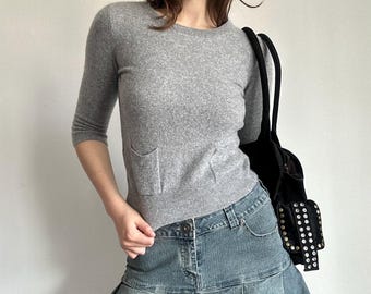Madeleine Cashmere Sweater –  Minimalist Soft Knit Quiet Luxury Top
