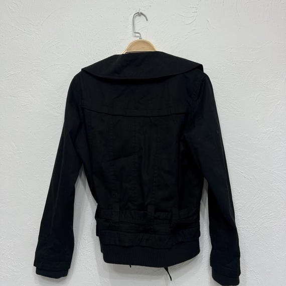 Structured Black Button-Up Jacket - image 4