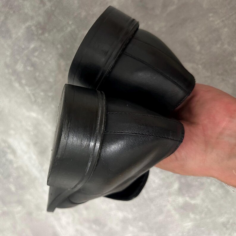 Mens Leather Loafers Minimal Slip On image 6