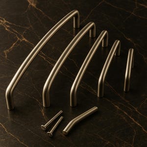 RWARE Store Minimalist BRASS Handle and Pull | BRONZE  Cabinet Handle| Door Handle | Kitchen Handle | Sleek Cabinet Pull