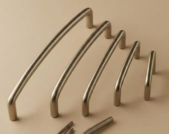 RWARE Linear Span Cabinet Pull | Solid Cast Bronze | Minimalist Drawer & Door Handle