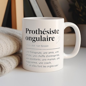 Nail Technician Mug Funny Gift for Nail Technician Coffee Cup Humor Beauty Profession Gift Idea PO Woman