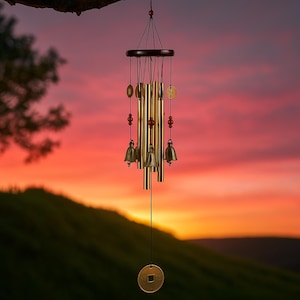 Japanese Copper Wind Bell: Garden Patio Chime