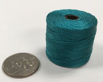 S-Lon Bead Cord # 18 Teal