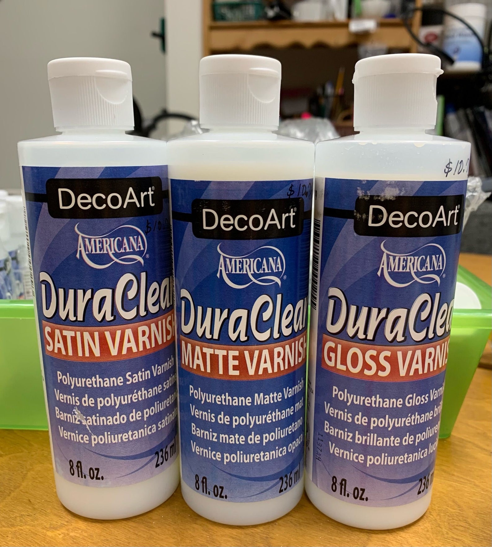 Duraclear Acrylic Varnish by Decoart 2 Ounce Bottle 4 Etsy