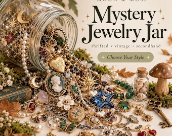 Mystery Jewelry Jar | Curated Secondhand Jewelry Bundle