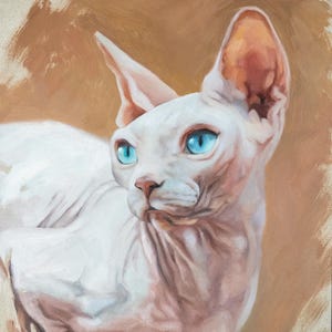 Custom Pet Portrait oil painting, custom cat oil painting, pet memorial, custom dog oil painting, hand painted pet portrait, art commission