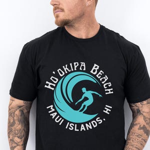 Maui beach T-shirt, Maui vacation unisex shirt, Maui Surf tee, Gift for dad tshirt, Hawaii travel gift Maui souvenir, Summer Tropical shirt